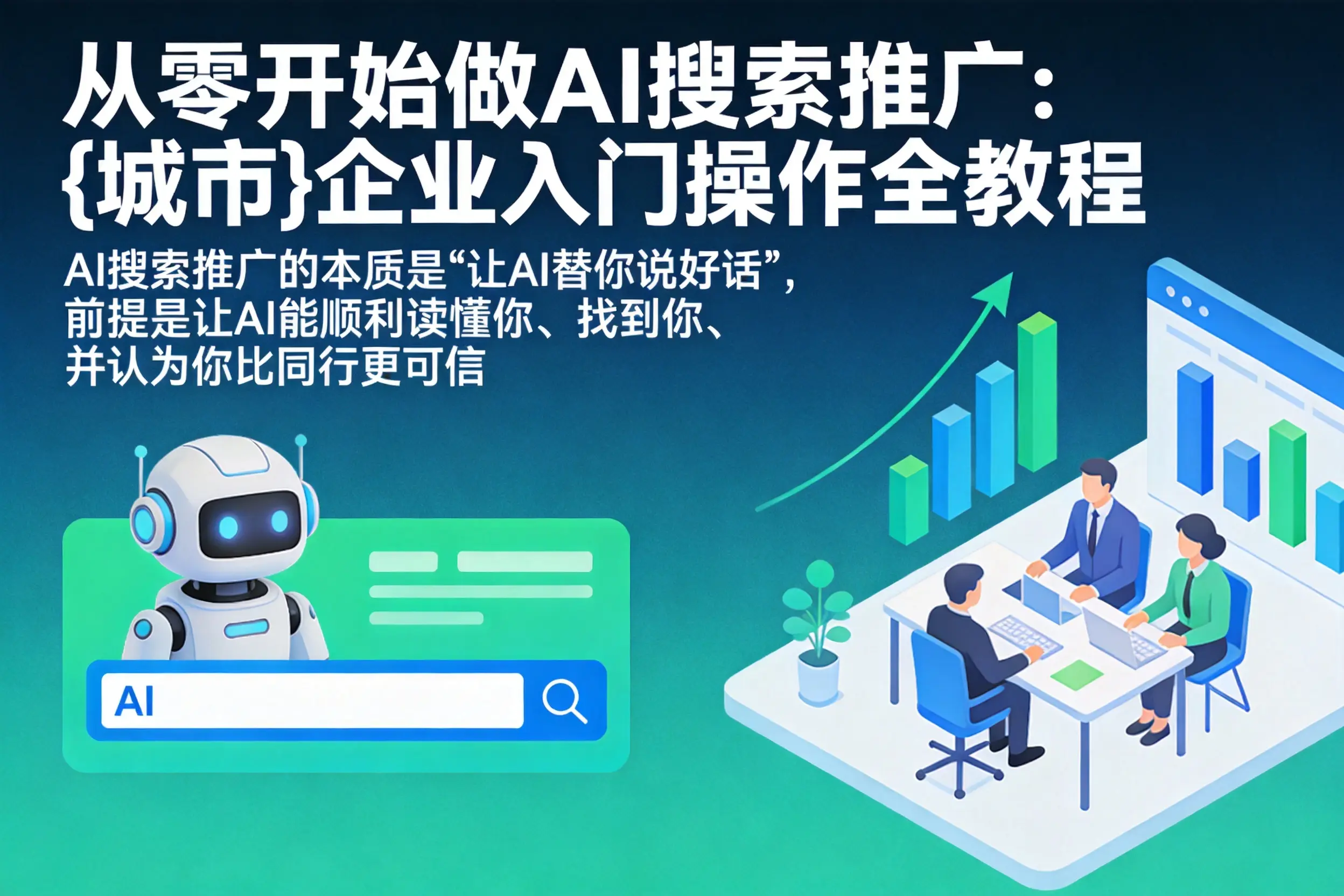 从零开始做AI搜索推广:保德企业入门操作全教程